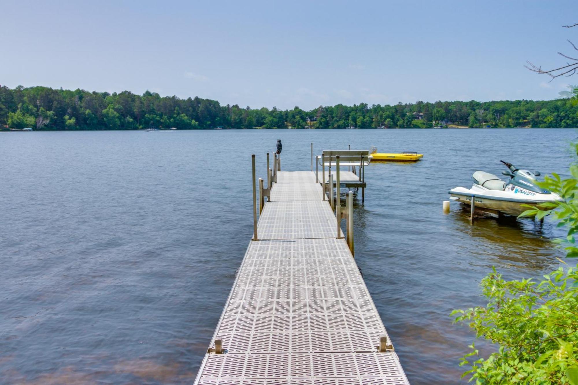 Pequot Lakes Cabin Retreat With Dock And 5 Bikes! Dış mekan fotoğraf