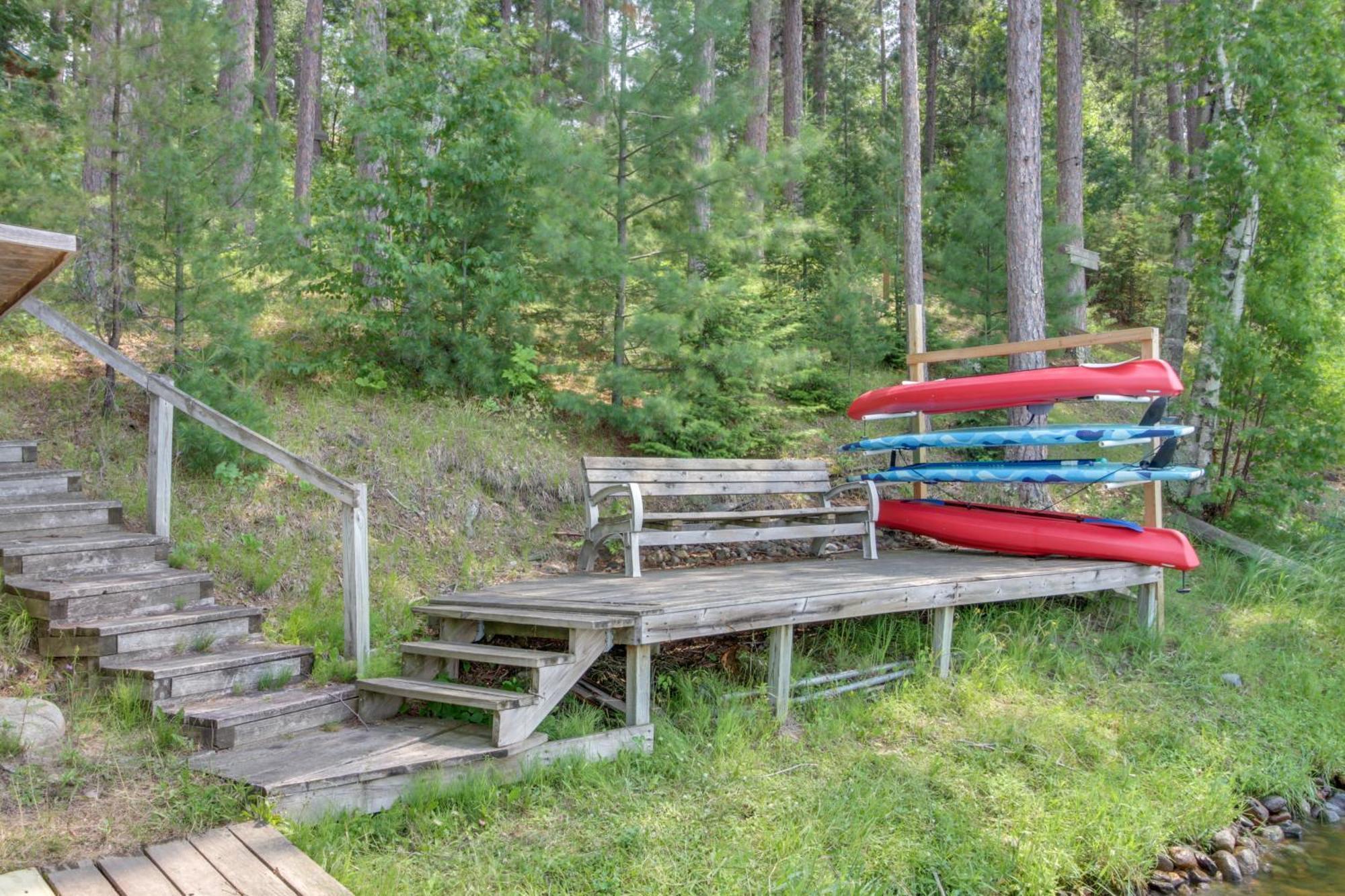 Pequot Lakes Cabin Retreat With Dock And 5 Bikes! Dış mekan fotoğraf